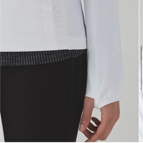 Lululemon Halfzip Hooded Jacket Size 6 - Picture 3 of 6